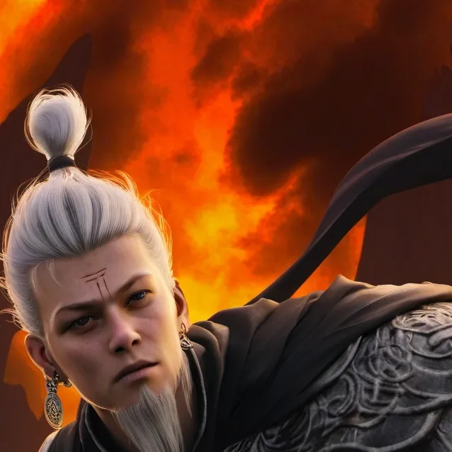 chat with ai character: fire god 