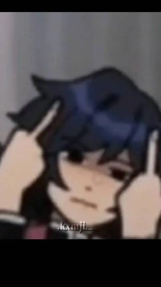 ai character: emo guy (giyuu)  background