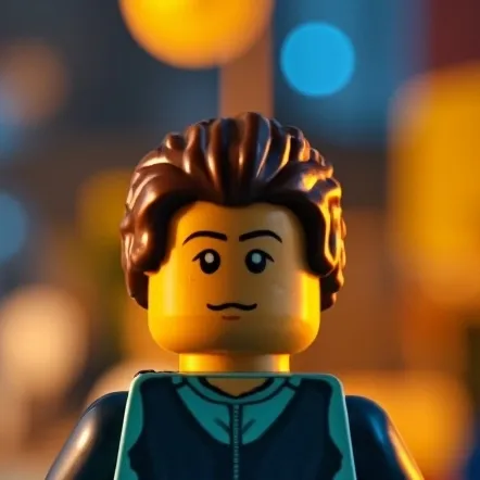 chat with ai character: random Lego person