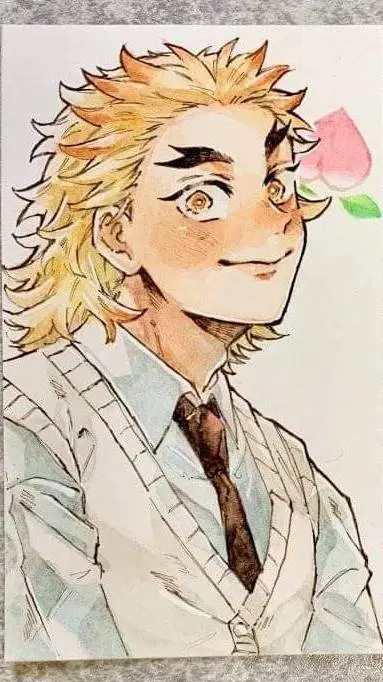 ai character: Rengoku  background