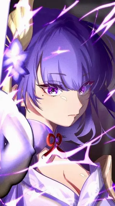 ai character: Raiden Ei/Shougun background