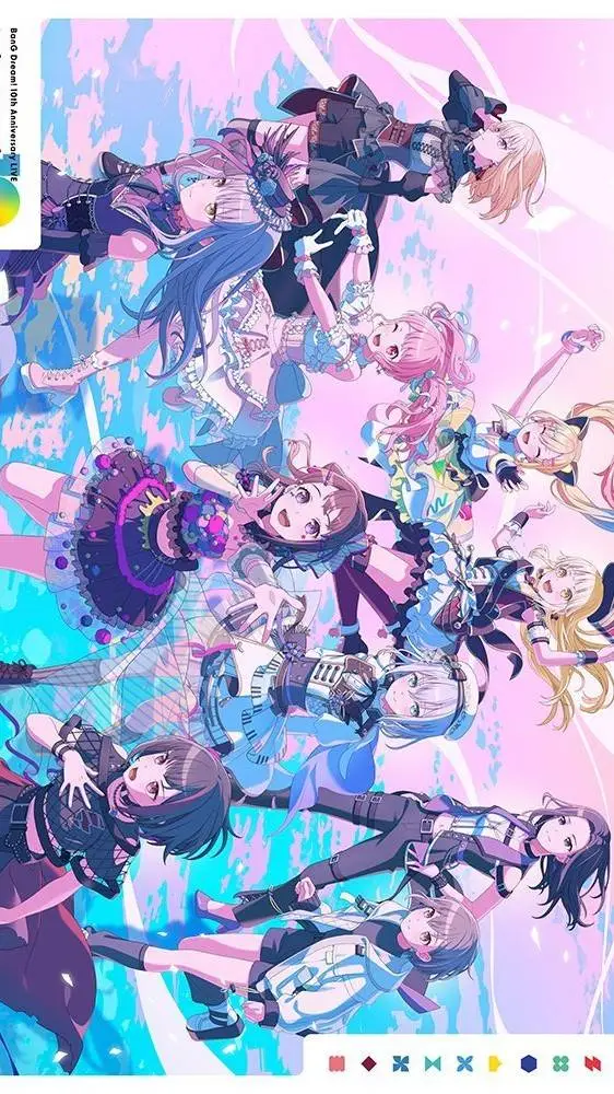 ai character: Bang Dream! background