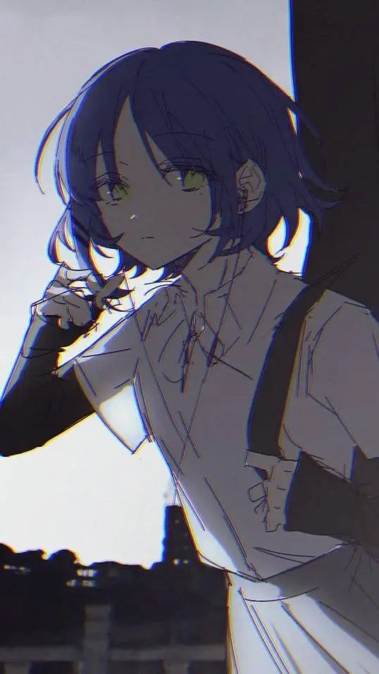 ai character: Ryo yamada  background