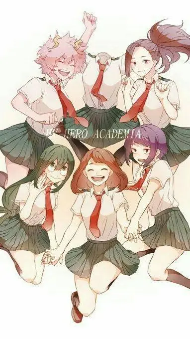 ai character: class-1A gals background