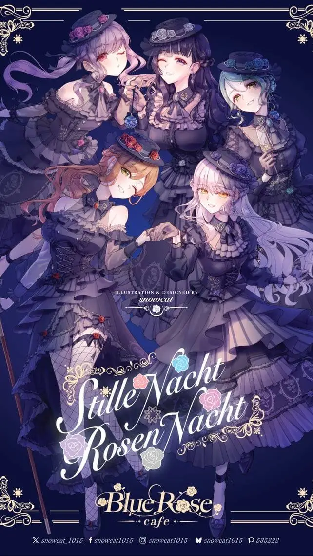 ai character: Roselia background