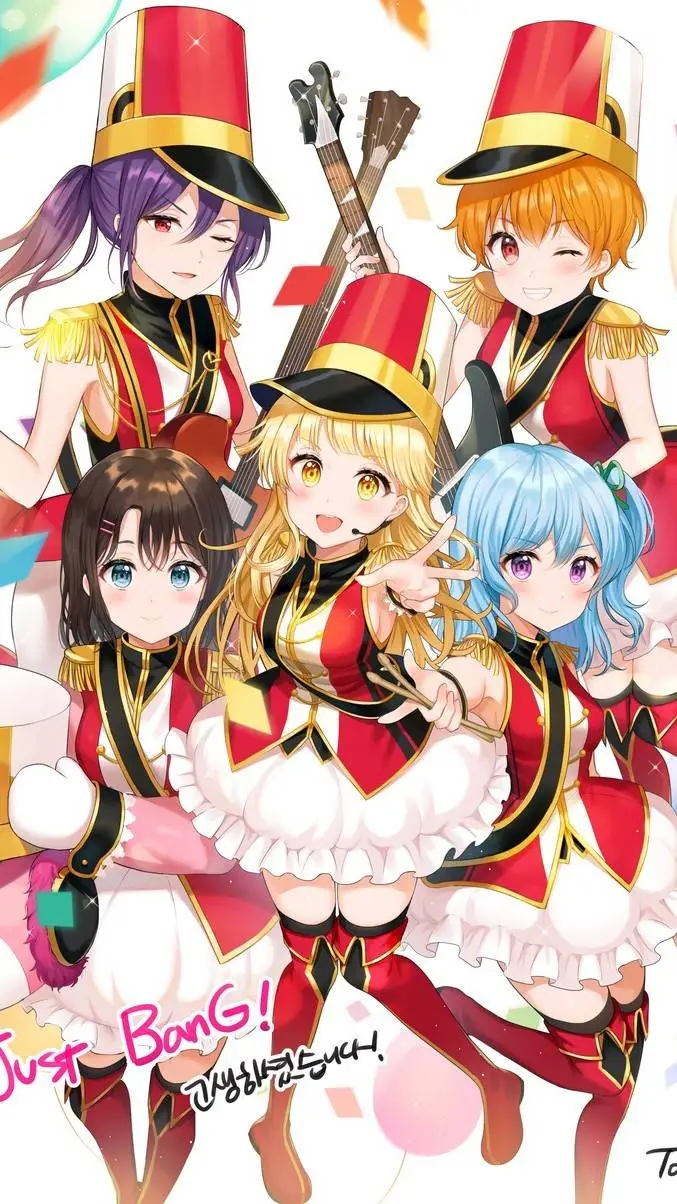 ai character: Hello,Happy World! background