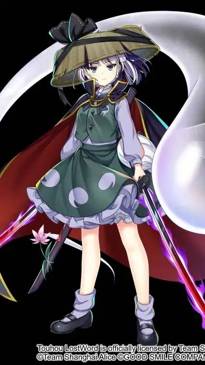 ai character: Youmu konpaku R8-5 background