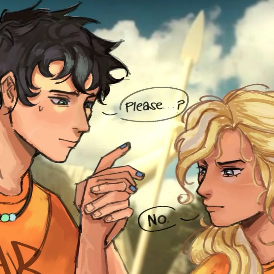 chat with ai character: Percy x Annabeth 