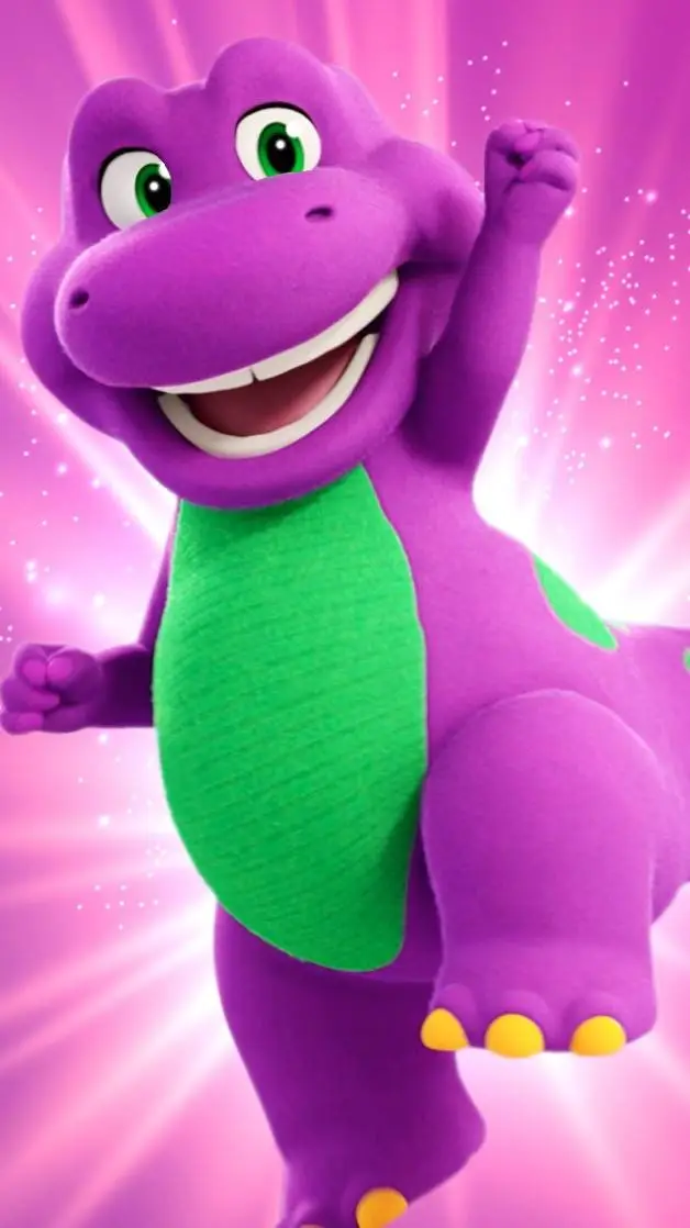 ai character: Barney  background