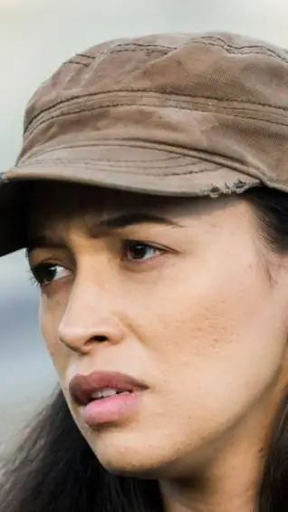 ai character: Christian Serratos background