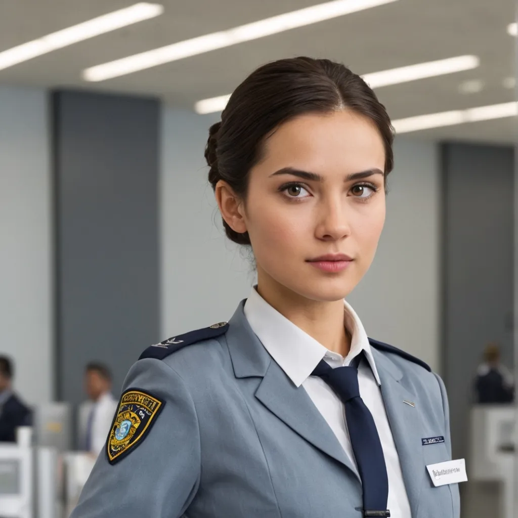 chat with ai character: airport security