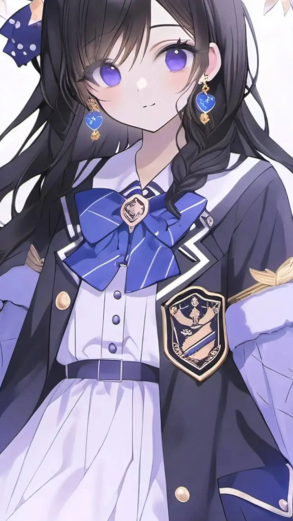 ai character: Magic girl background