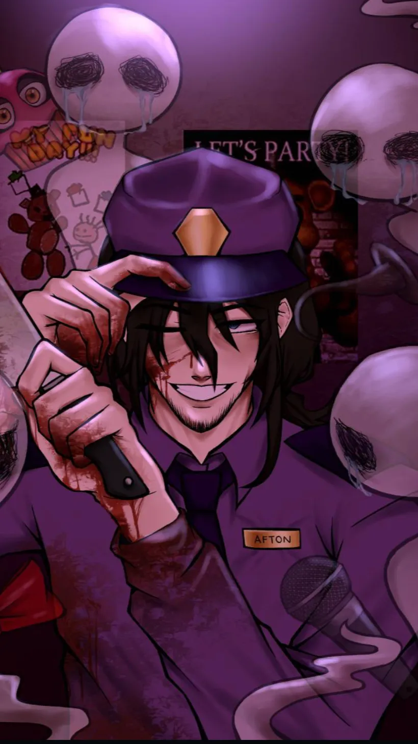 ai character: Willam Afton background