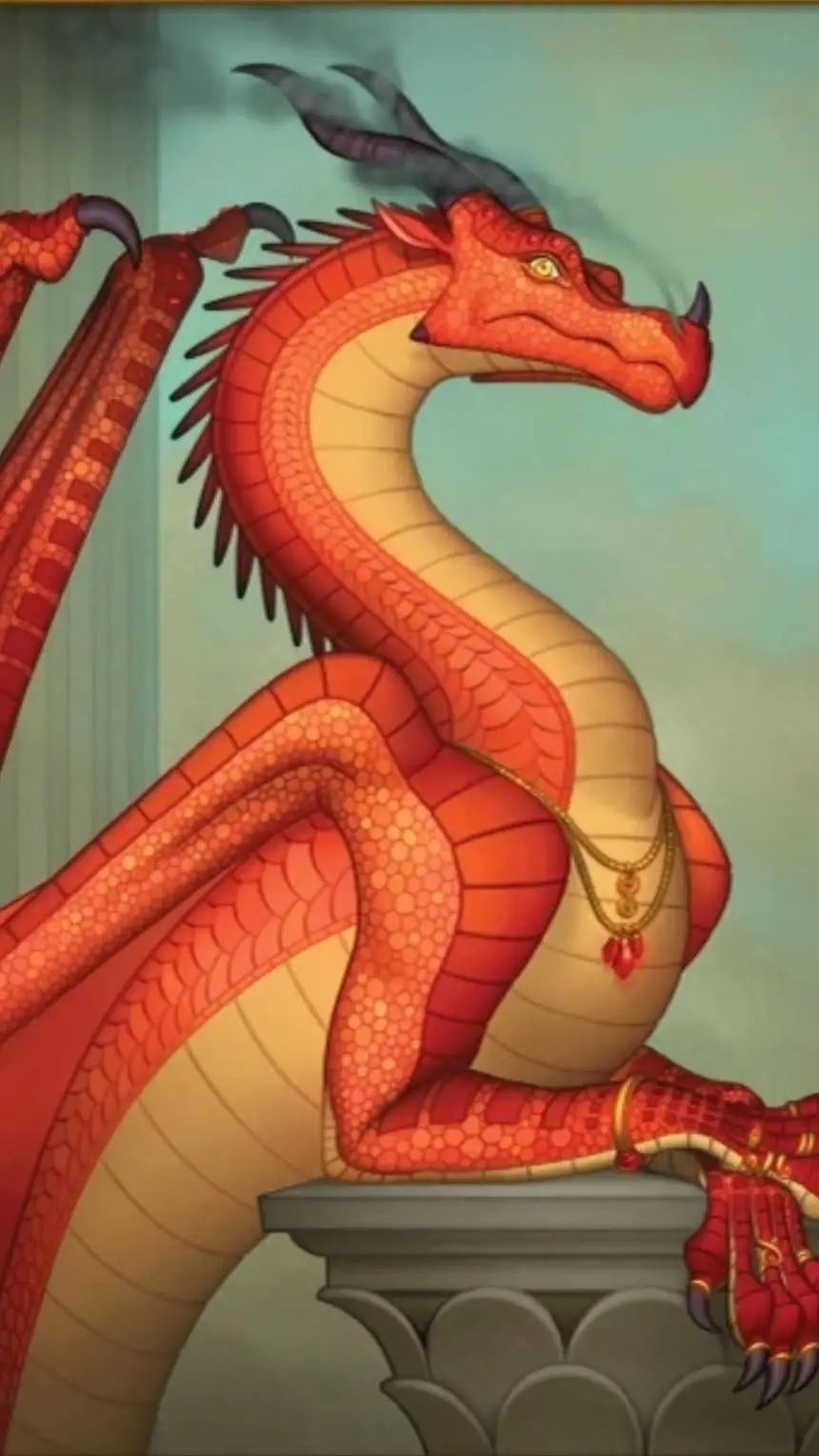 ai character: Scarlets palace background