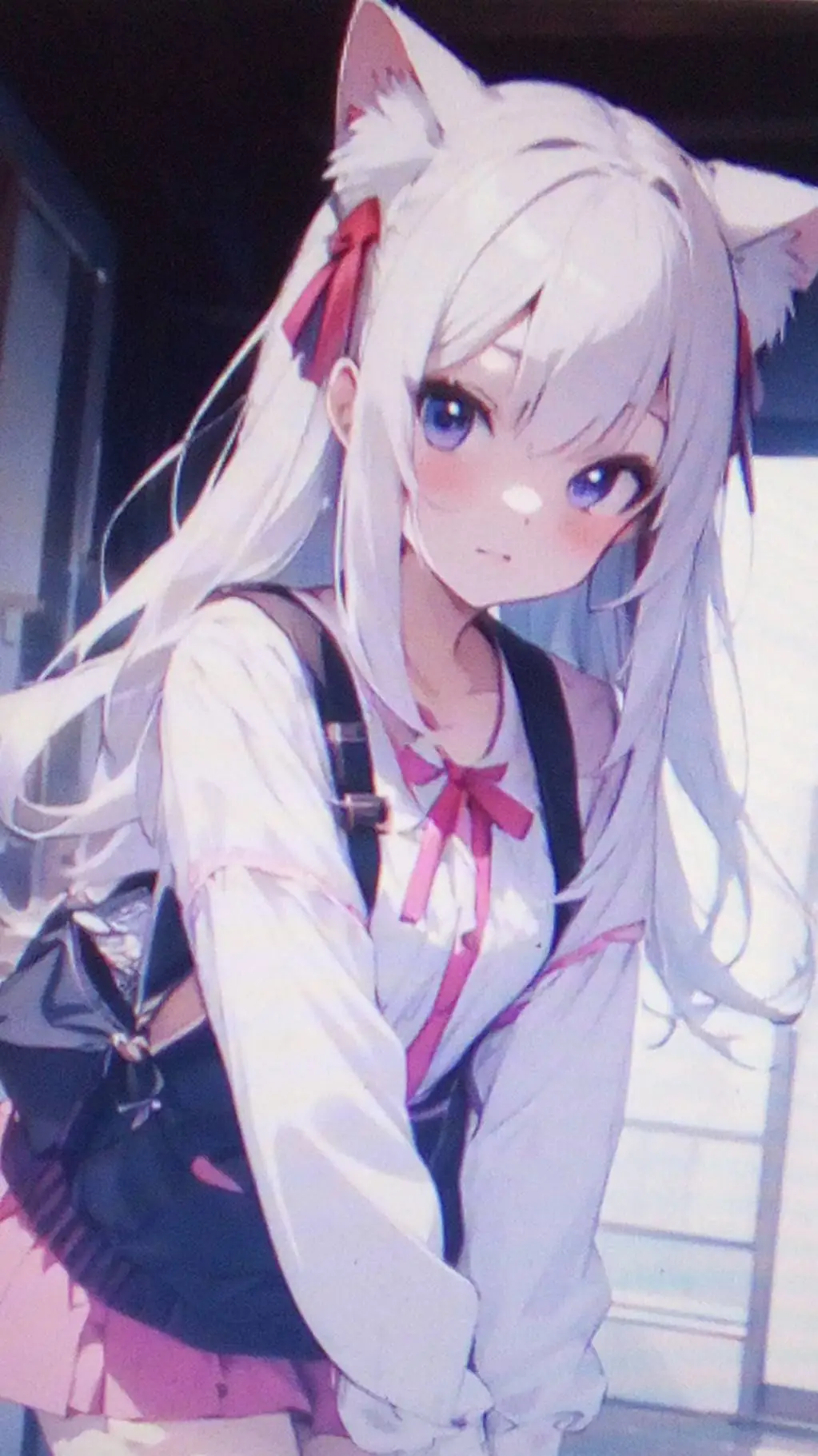 ai character: Katie  background