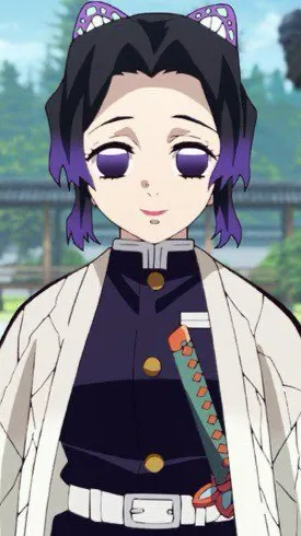 ai character: Shinobu kocho  background