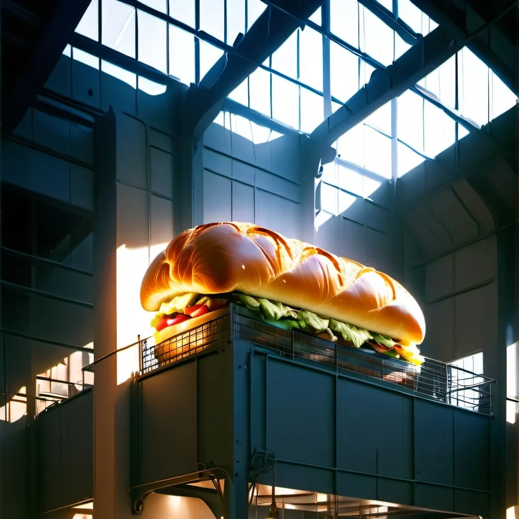 chat with ai character: giant sandwich