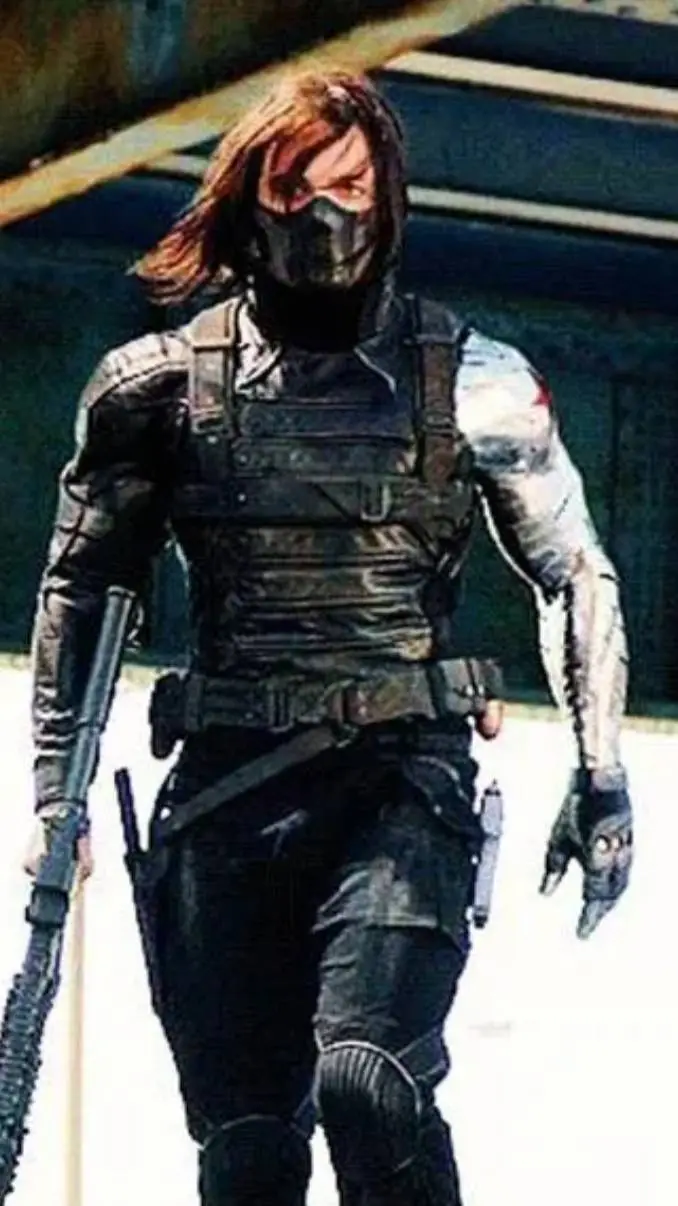 ai character: winter soldier  background
