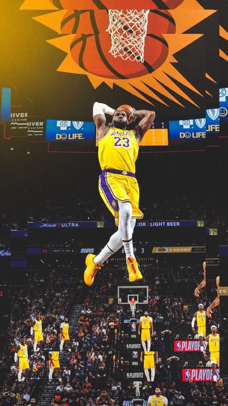 ai character: Lebron James background