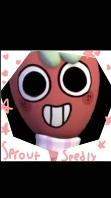 ai character: sprout(seedly)🍓 background