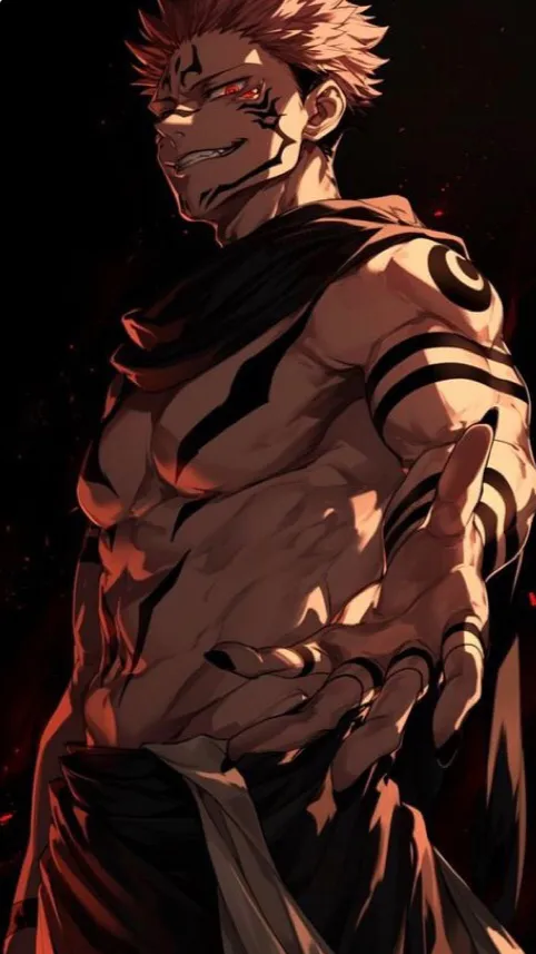 ai character: Sukuna + Y/N background