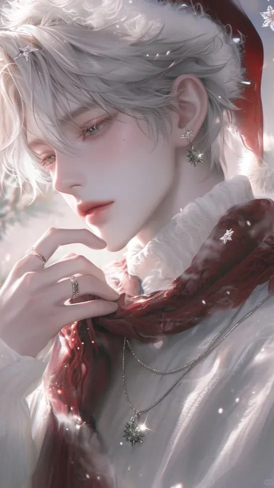 ai character: 🎁~ Nick ~❄️ background