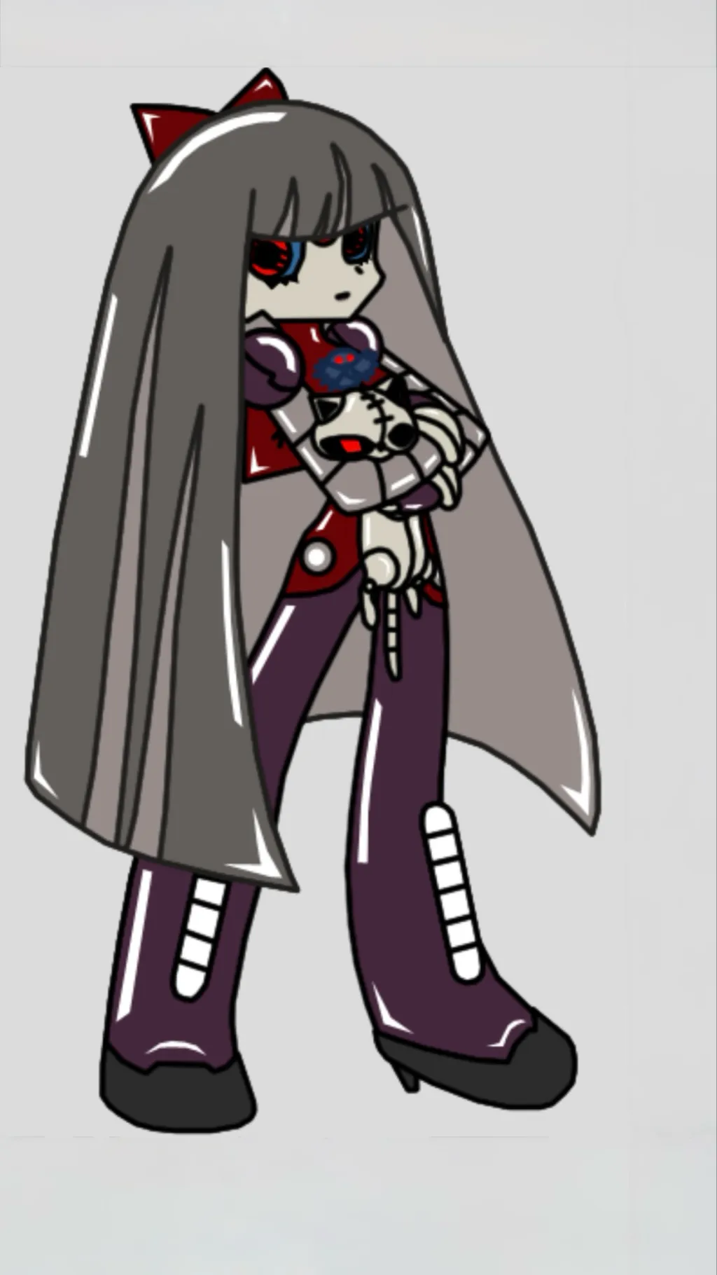 ai character:  Stocking 🤖robot background