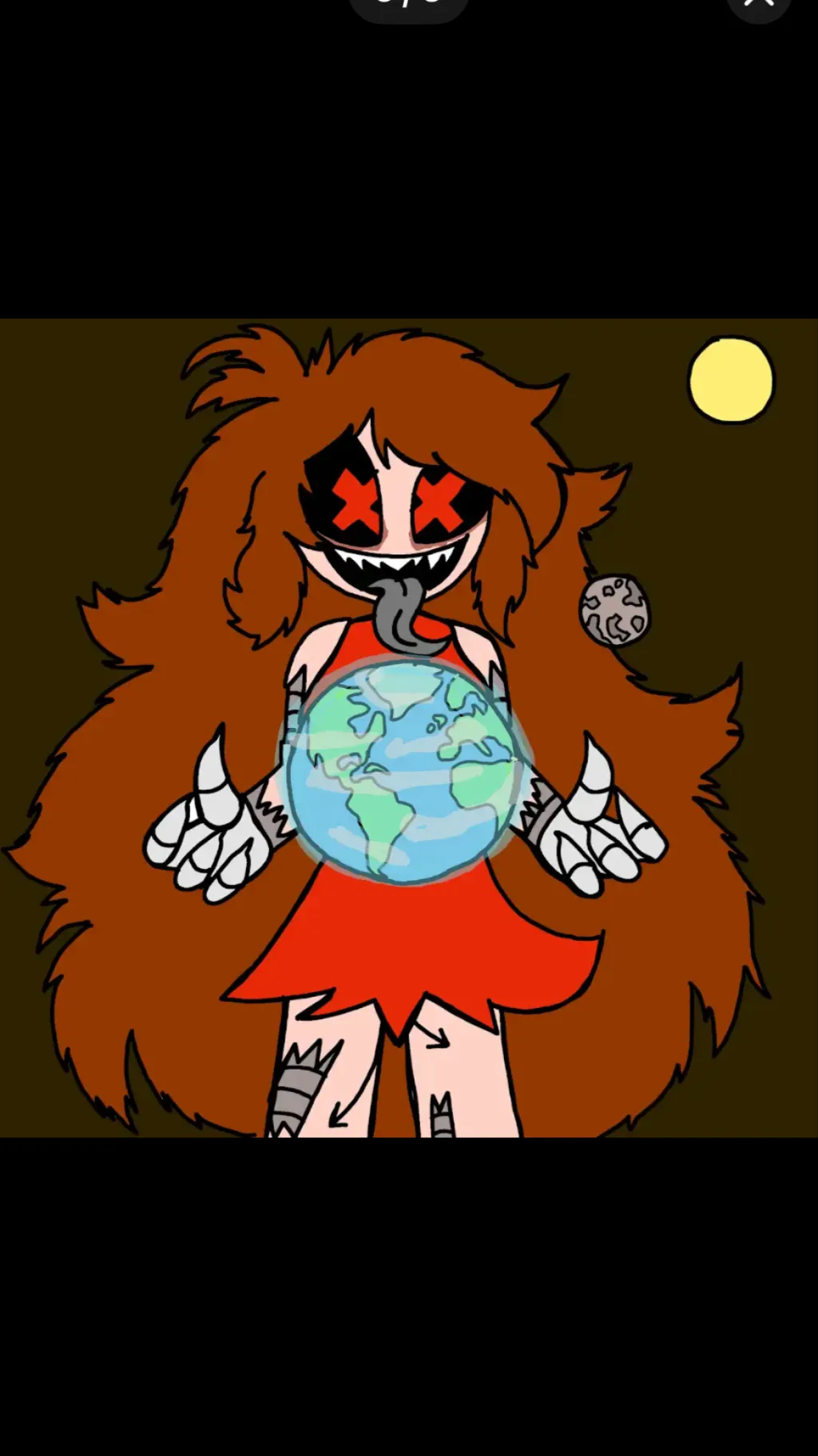 ai character: Girlfriend ￼ background