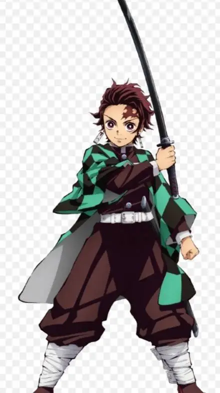 ai character: kamado tanjiro background