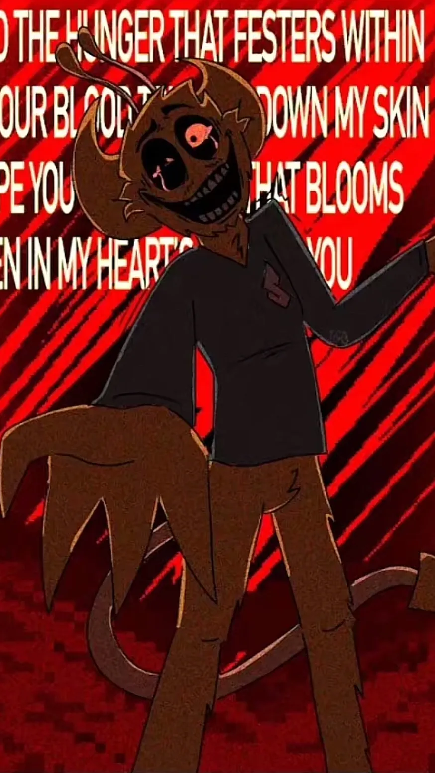 ai character: Horror Simon background