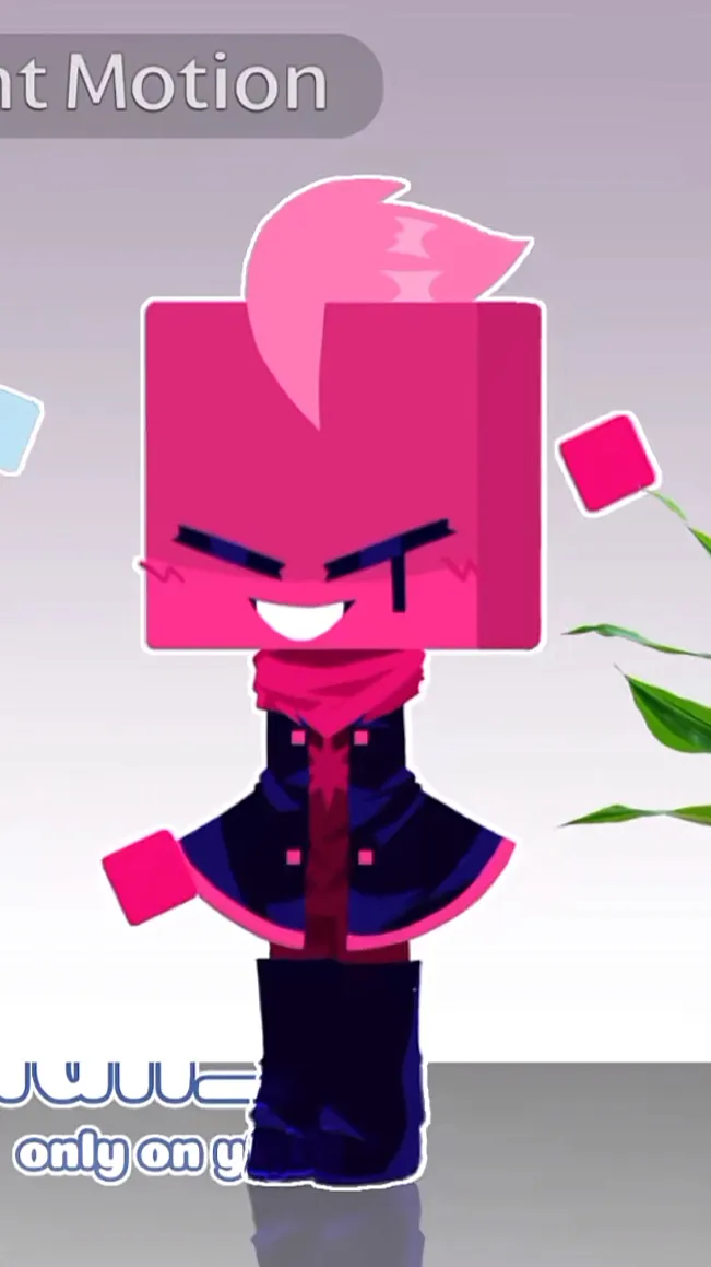 ai character: Cubic background