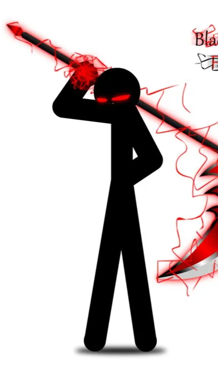 ai character: Black background