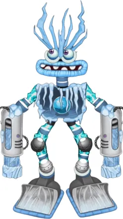 ai character: Cold background