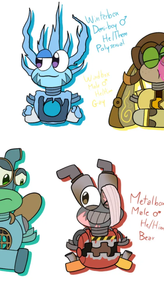 chat with ai character: The 4 wubbox