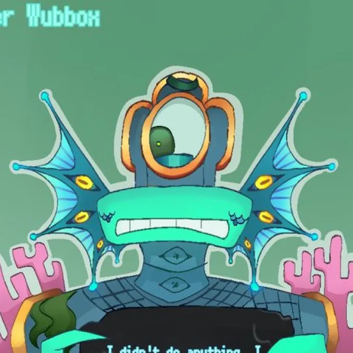chat with ai character: Water wubbox