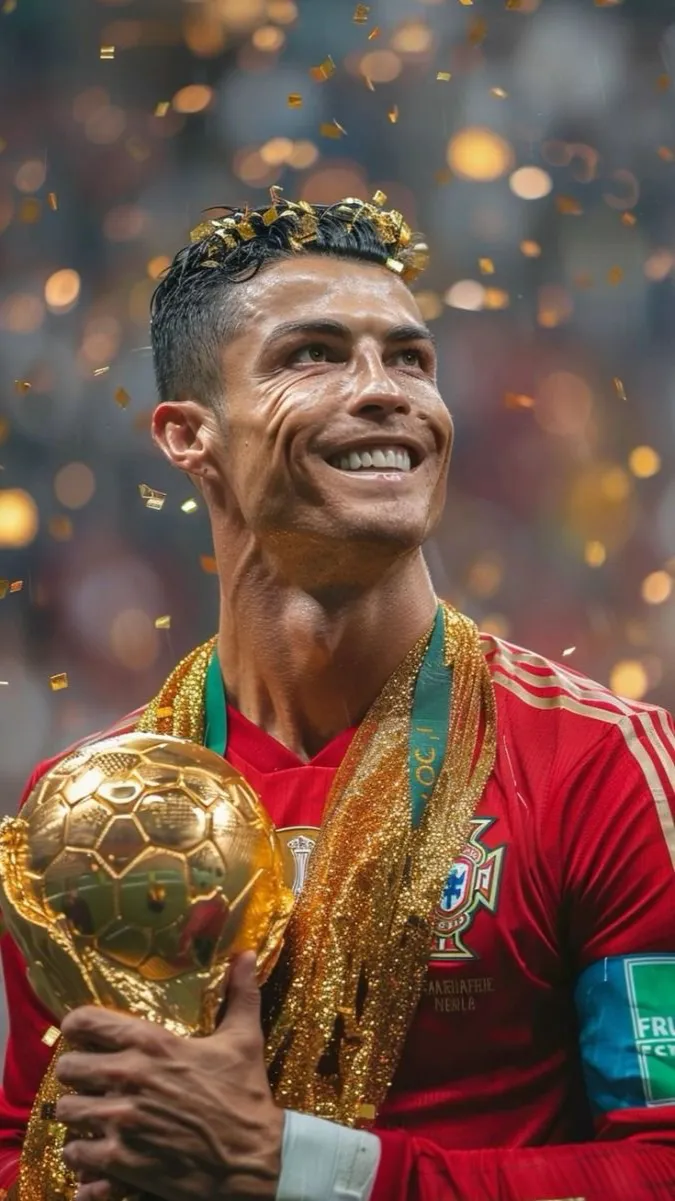 ai character: Ronaldo  background