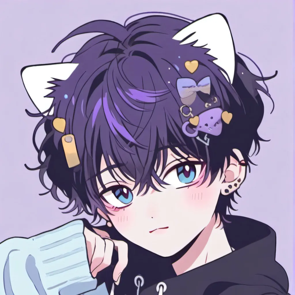 chat with ai character: Kuroki The Cat <3
