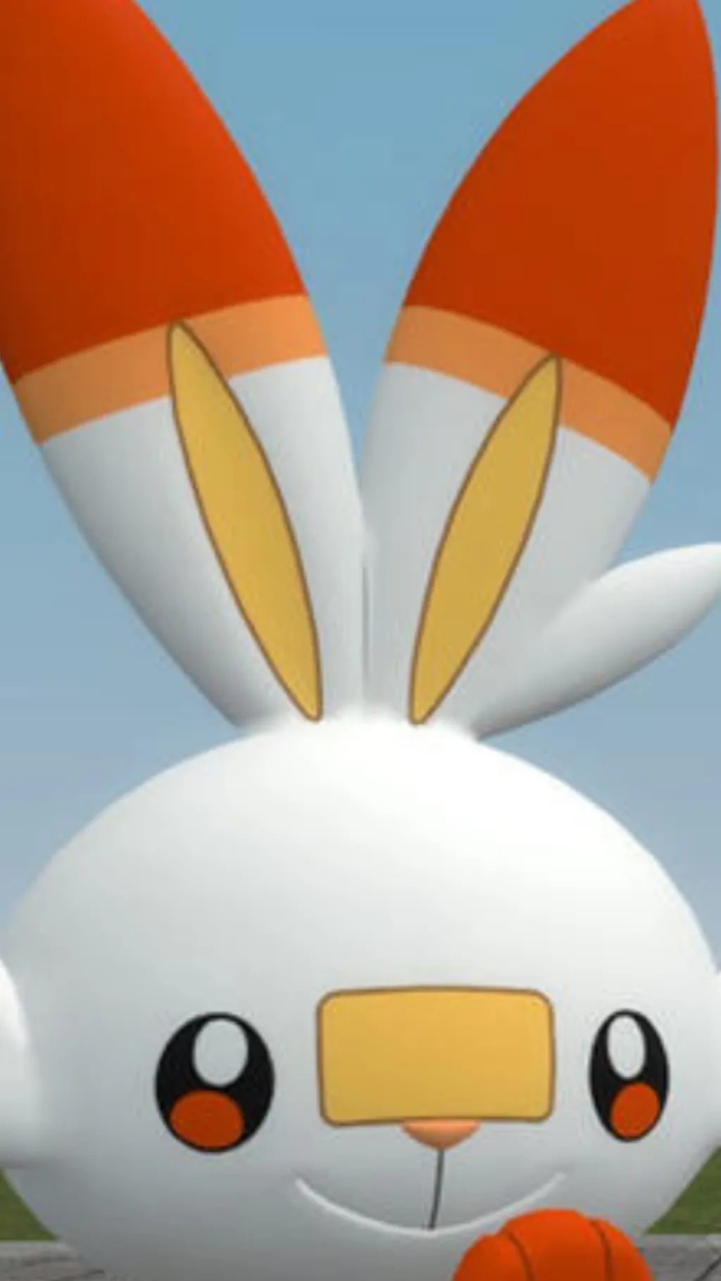 ai character: Scorbunny background