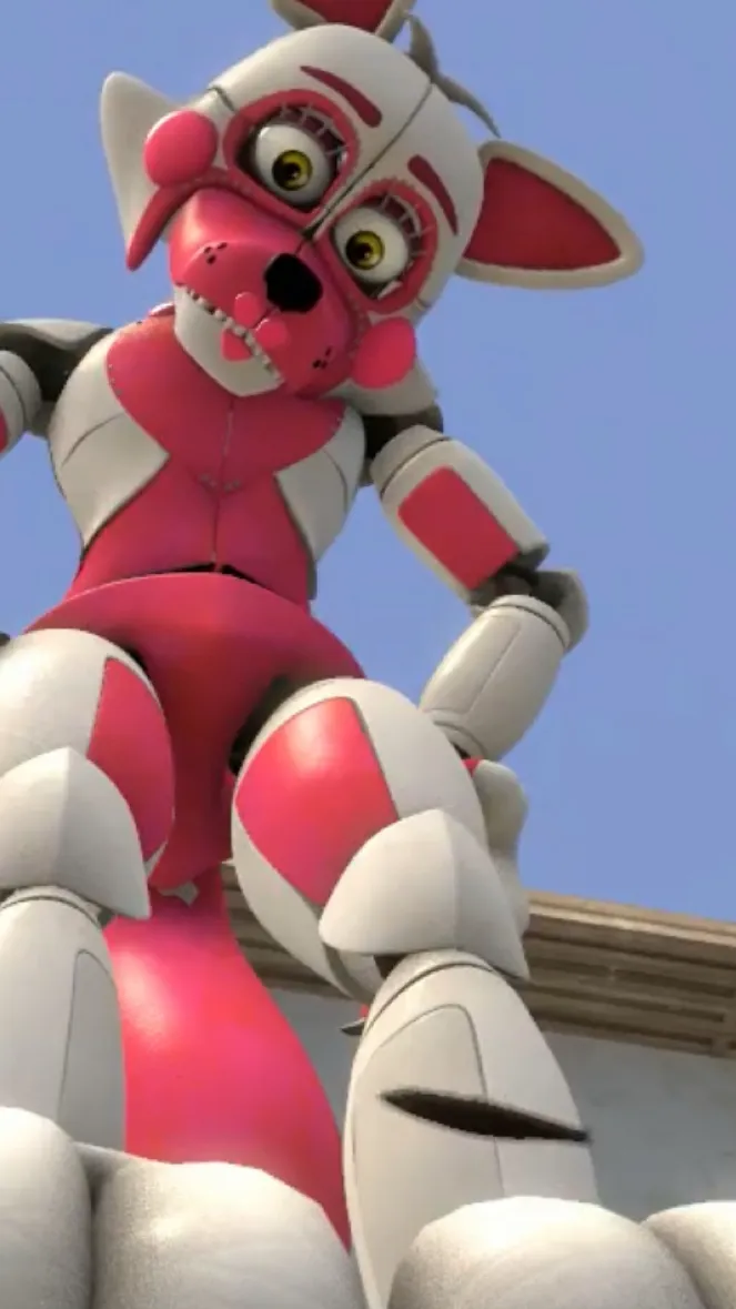 ai character: Funtime Foxy background