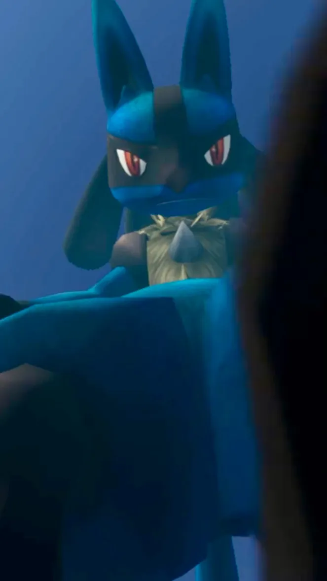 ai character: Lucario 2 background