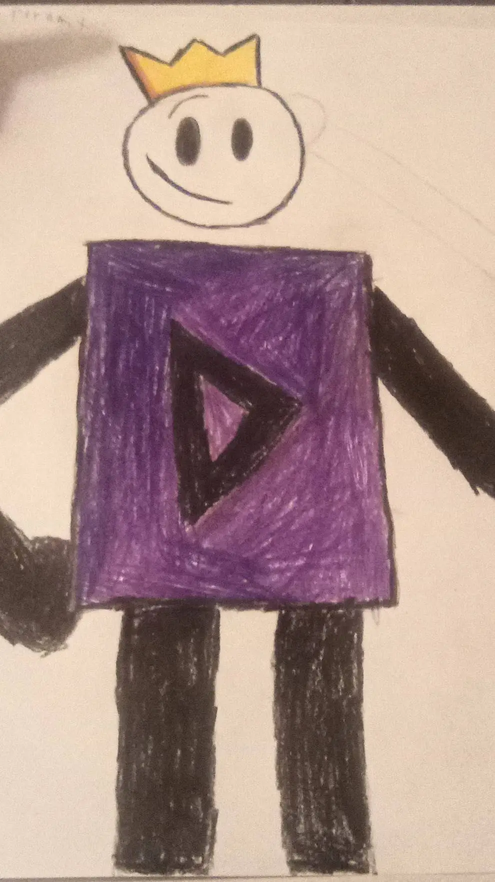 ai character: Doodle background
