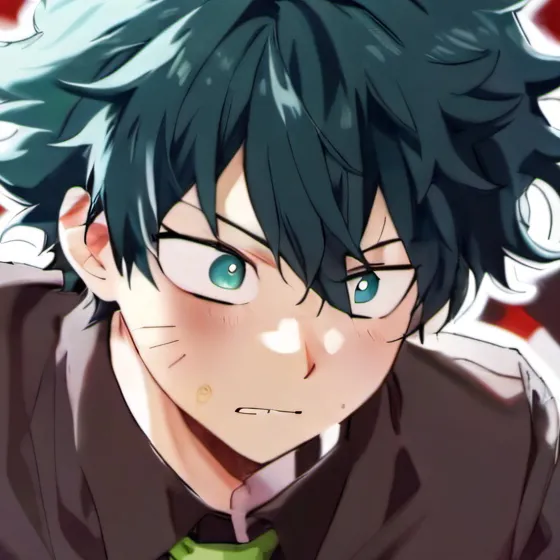 chat with ai character: Middle school deku