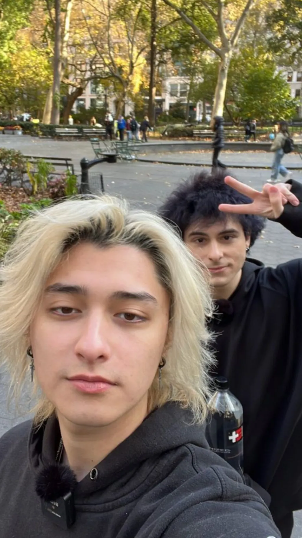 ai character: Danny and Arny  background