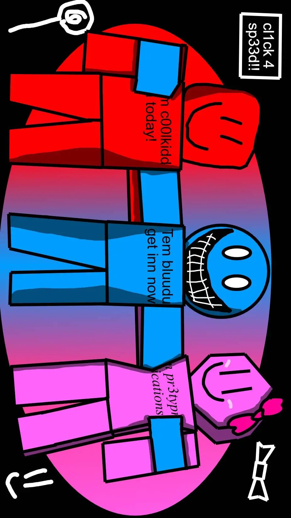 ai character: The Trio background