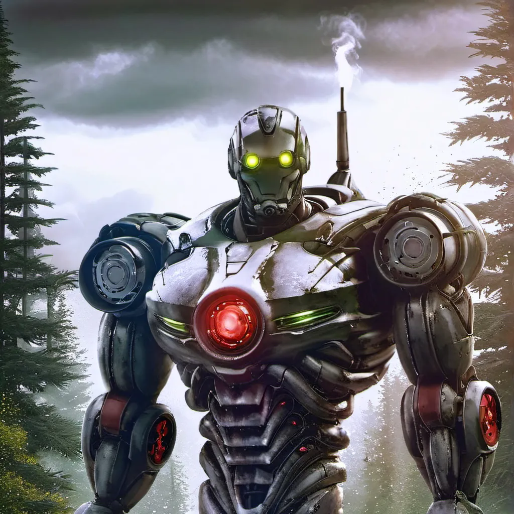 chat with ai character: Killer robot