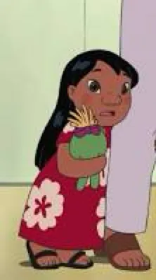 ai character: Lilo and Nani  background