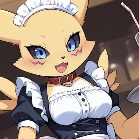 chat with ai character: Renamon (Furry)