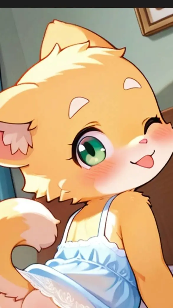 ai character: Amy Caramel Cat 😺 background