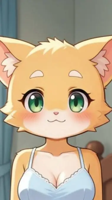 ai character: Amy Caramel Cat 😺 background