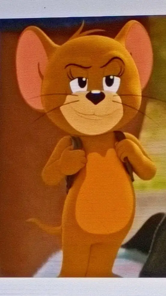 ai character: Jerry Mouse  background